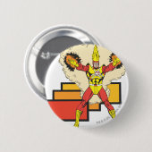 Feuersturm in seinem Element Button (Vorne & Hinten)