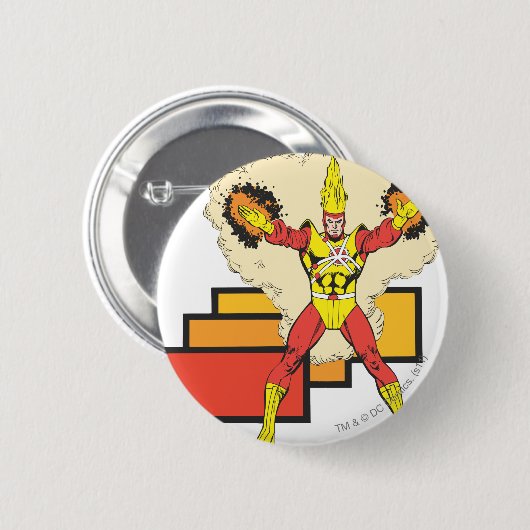 Feuersturm in seinem Element Button (Vorne & Hinten)