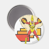 Feuersturm in seinem Element Magnet (Vorderseite/Rückseite)