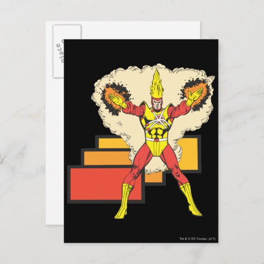 Feuersturm in seinem Element Postkarte (Vorne/Hinten)