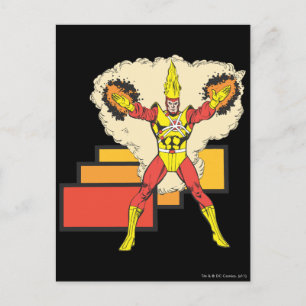 Feuersturm in seinem Element Postkarte