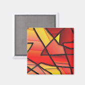 Feuersturm Magnet (Vorderseite/Rückseite)