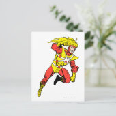 Feuersturm steigt postkarte (Stehend Vorderseite)