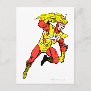 Feuersturm steigt postkarte