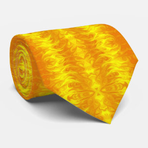 Feuersturm Yellow Necktie Krawatte