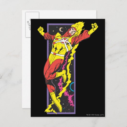 Feuersturmsprünge Postkarte (Vorne/Hinten)