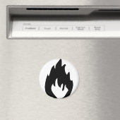 Feuersymbol Magnet (In Situ (Geschirrspüler))