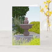 Feuertafel Karte (Gelbe Blume)