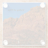 Feuertal Glasuntersetzer (Rückseite)