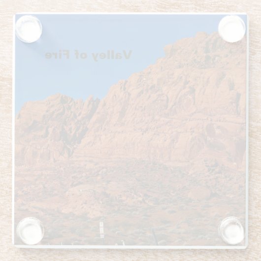 Feuertal Glasuntersetzer (Rückseite)