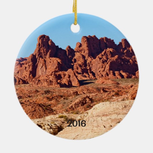 Feuertal Keramikornament (Hinten)