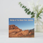 Feuertal Postkarte (Stehend Vorderseite)