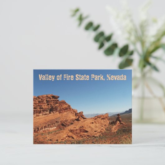 Feuertal Postkarte (Stehend Vorderseite)