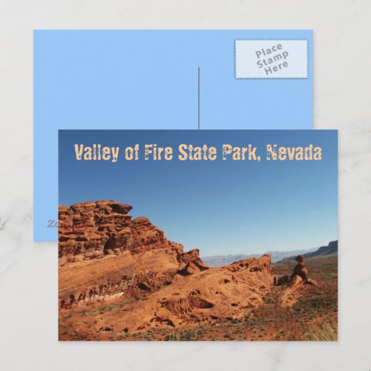 Feuertal Postkarte (Vorne/Hinten)