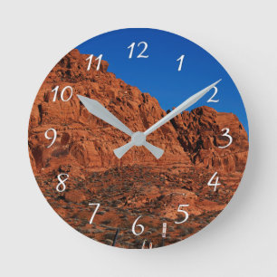 Feuertal  runde wanduhr