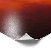 Feuertanz Fotodruck (Ecke)