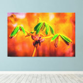 Feuertanz Leinwanddruck (Insitu (Holzboden))