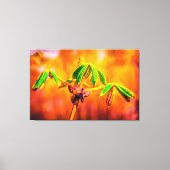 Feuertanz Leinwanddruck (Vorderseite)