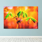 Feuertanz Leinwanddruck (Insitu (Holzboden))
