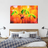 Feuertanz Leinwanddruck (Insitu (Schlafzimmer))