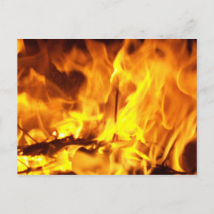 Feuertanz Postkarte