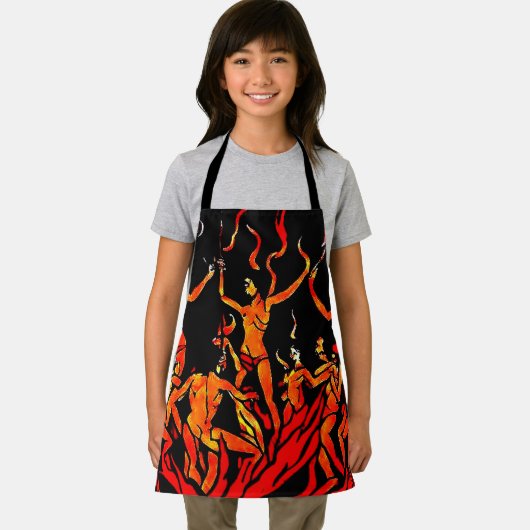 Feuertanz Schürze (Insitu)