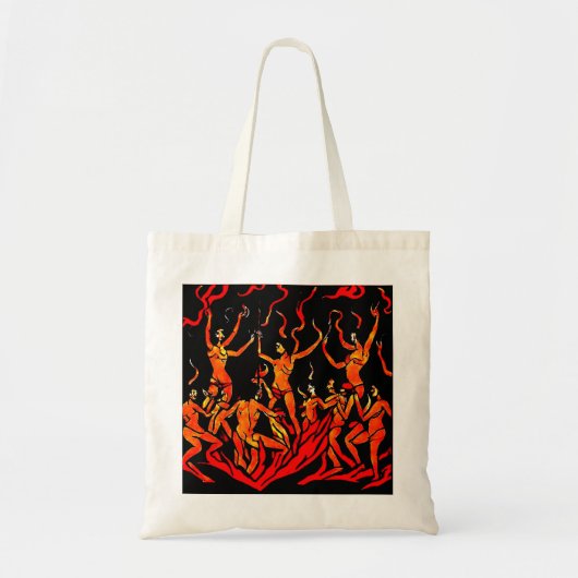Feuertanz Tragetasche (Vorne)