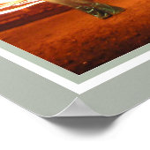 Feuertänzer-Poster Poster (Ecke)