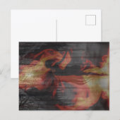 Feuertänzer Postkarte (Vorne/Hinten)