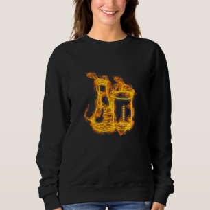 Feuerteströhre Flammen-Wissenschaftskit Lehrer Wis Sweatshirt