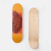 Feuertiger auf der Starry Night Skateboard (Vorderseite)