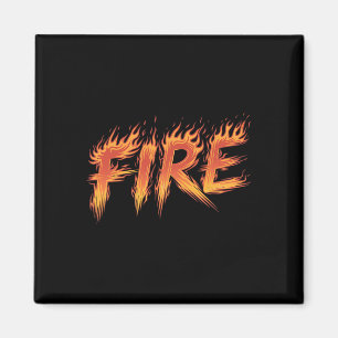 Feuertrappe Halloween-Kostümfeuereis-Matching-Paar Magnet