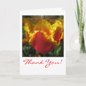 Feuertuppe Dankeschön Karte (Vorderseite)