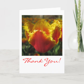 Feuertuppe Dankeschön Karte