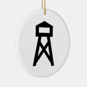 Feuerturm Keramikornament (Rechts)