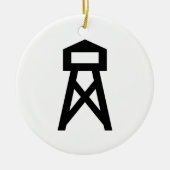 Feuerturm Keramikornament (Vorne)