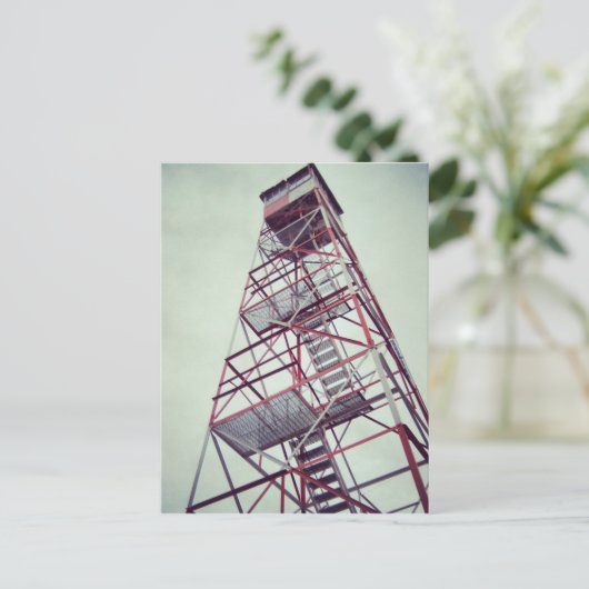 Feuerturm Postkarte (Stehend Vorderseite)