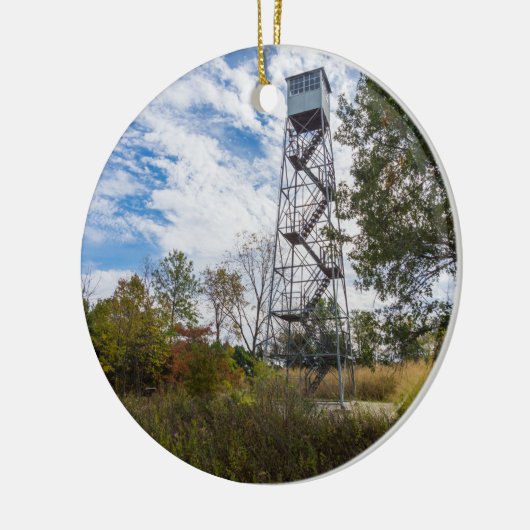 Feuerturm Runge Keramik Ornament (Links)