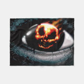 "Feuervision" Fleecedecke (Vorderseite (Horizontal))