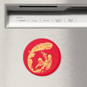 Feuervogel Magnet (In Situ (Geschirrspüler))
