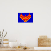 Feuervogel Poster (Küche)