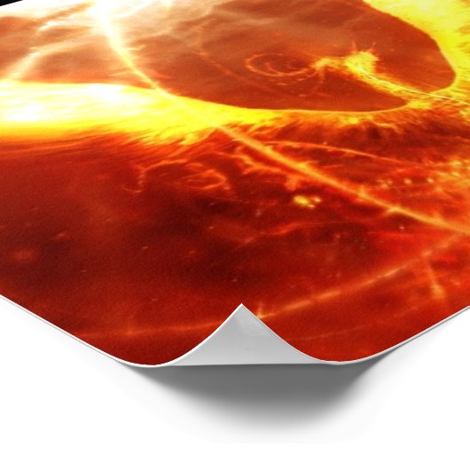 Feuervogel Poster (Ecke)