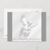 Feuervogel Postkarte (Vorne/Hinten)