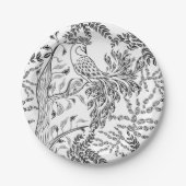 Feuervogel, Vogel Pappteller (Vorderseite)