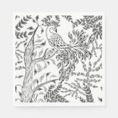 Feuervogel, Vogel Serviette (Vorderseite)