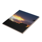 Feuerwache Sonnenuntergang Tile Fliese (Seite)