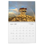 Feuerwachtturm Goat Peak - Kalender 2026 (Mär 2027)