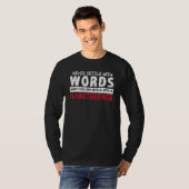 Feuerwaffe Funny Flamethrower - Pyrotechnics Flame T-Shirt (Vorne ganz)