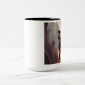 Feuerwaffe Zweifarbige Tasse (Mittel)