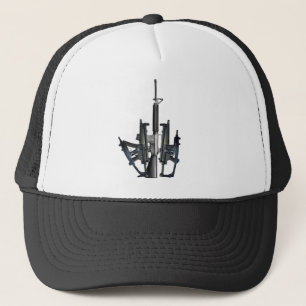 Feuerwaffen-Mittelfinger Truckerkappe